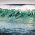 Surfs up at Bruny Island Tasmania Australia