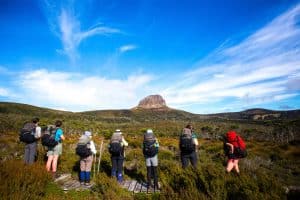 Cradle Mountain Map Tasmania Australia