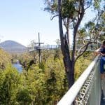 Venture along the Tahune Air Walk Tasmania Australia