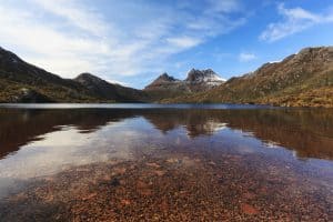 Cradle Mountain Map Tasmania Australia