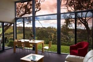 River Vineyard Retreat Tasmania Australia