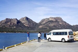 Wineglass Bay Beach Hike Tasmania Australia