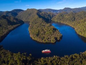 Gordon River 3:15pm Afternoon Cruise – Main Deck Window Seating Tasmania Australia