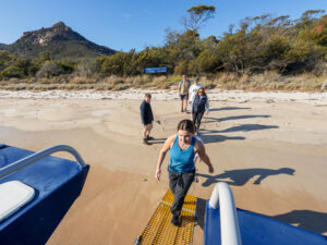 Freycinet Aqua Express Hazards Beach Return and Wineglass Bay Day Trip Tasmania Australia