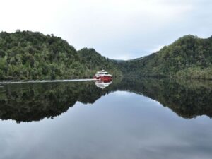 Gordon River Cruise – Morning Cruise 09:00 Upper Deck Centre Seating Tasmania Australia